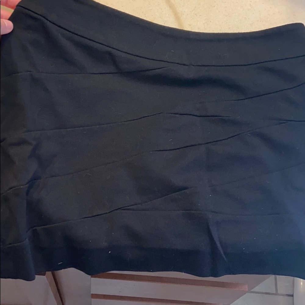 Black express miniskirt